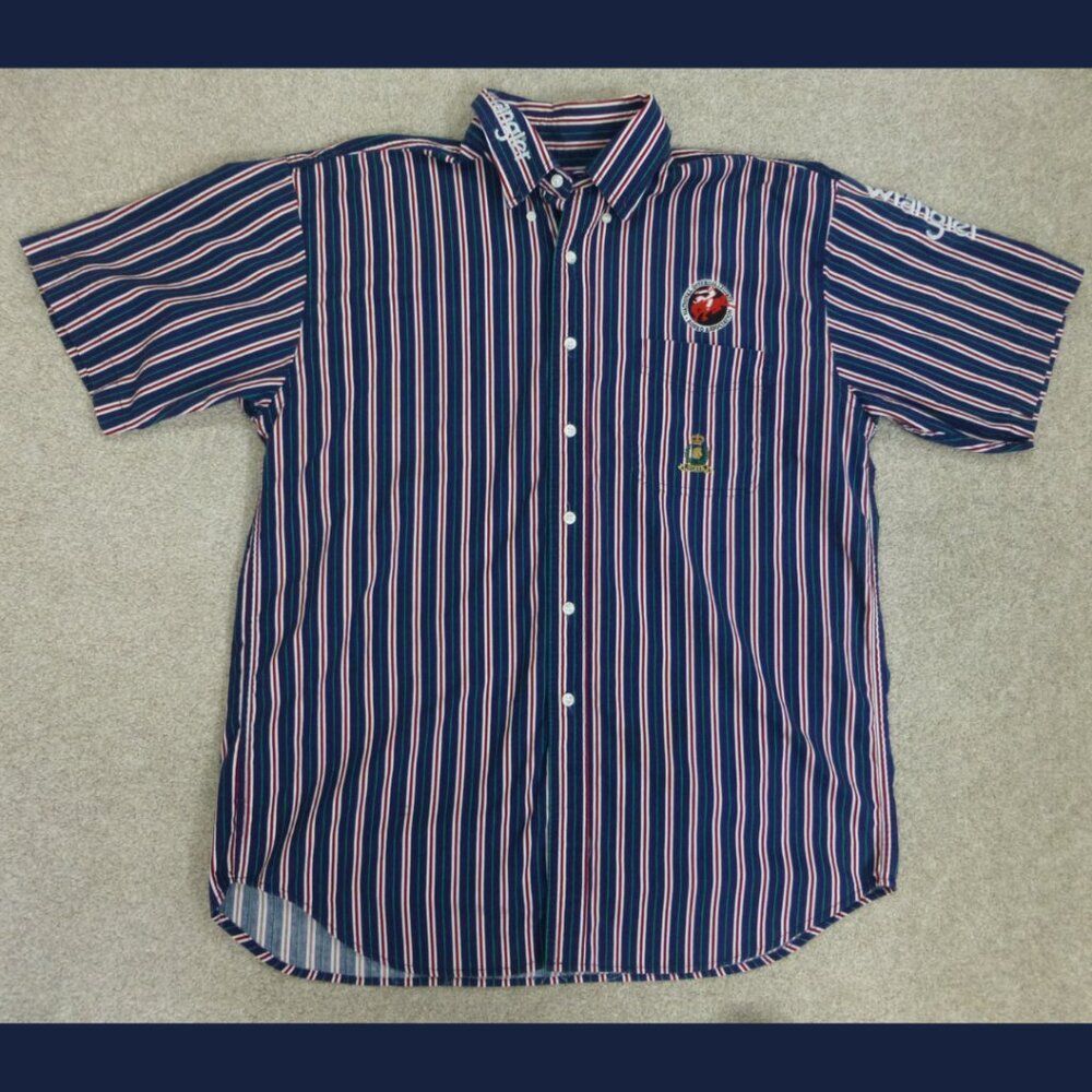 Wrangler Riata National Intercollegiate Rodeo Association Button Up